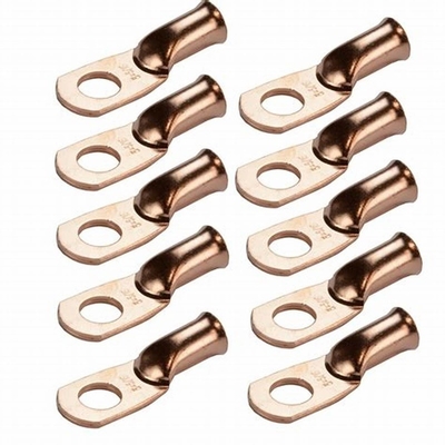 1/0 AWG Lugs en cuivre en conserve Rings terminaux connecteurs avec rétrécissement thermique