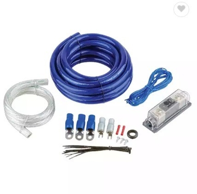 1128 Standard 4 Gauge OFC CCA Complete Amplificateur Installation du câblage Amplificateur Kit pour l'audio de voiture