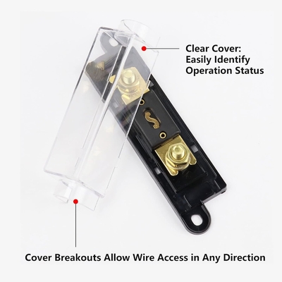 Garantir la sécurité CSA approuvé 500A Fuses en ligne Couverture de protection comprise automobile