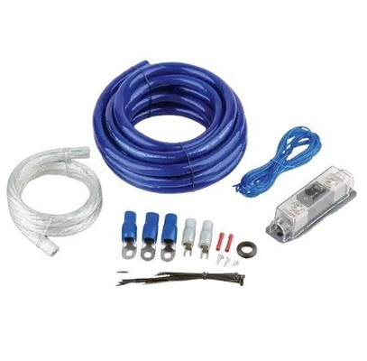 0 Gauge Amplificateurs de voiture Amplificateur Kit de câblage de fil avec standard de câblage américain et tout conducteur de couleur CCA ou de cuivre