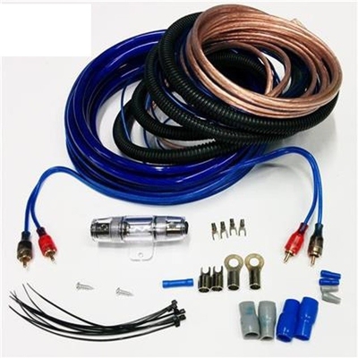 Kit de câblage d'amplificateur OFC Copper ou CCA 4GA pour audio de voiture Améliorez votre expérience sonore