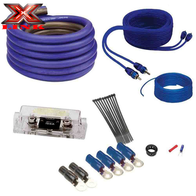 Kit de câblage d'amplificateur OFC Copper ou CCA 4GA pour audio de voiture Améliorez votre expérience sonore