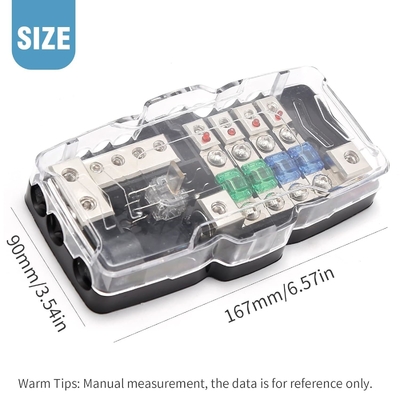 0 awg 12V Multi-fonctionnel Mini ANL boîte à fusibles bloc de distribution pour véhicules