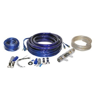 12V DC Voltage PVC Jacket Cca Awg 4 Ga Amplificateur Kit de câblage d'installation et de performance