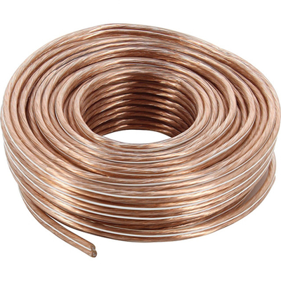 14 12 16AWG OFC Bare Copper High End Home Theater Audio Speaker câble avec une veste en PVC souple
