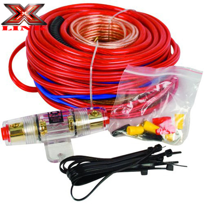 Fournir un kit de câblage pour l'installation d'un amplificateur AWG 4 GA OFC selon les exigences du client