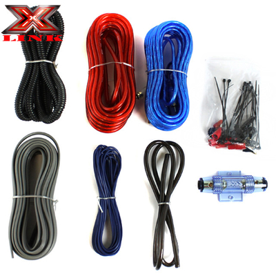 Kit de câblage de l'amplificateur de voiture pour voiture avec type de connecteur RCA