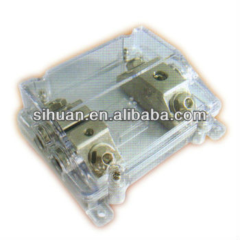 Compact 12V Mini ANL AFS Porteur de fusible pour le système audio de voiture de bateau Connecteurs plaqués or