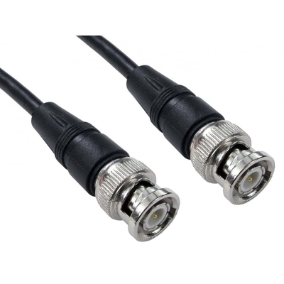 Cable coaxial isolé en PVC RG59 pour système de transmission vidéo CCTV BNC