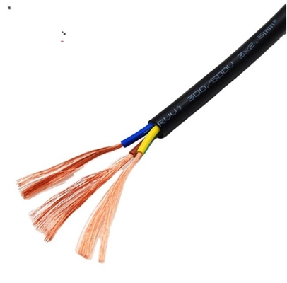 4 Conducteur câble de câble RVV industriel en PVC enduit de cuivre pour voiture Inverseur RV solaire