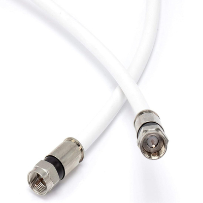 Cable coaxial isolé en PVC RG59 pour système de transmission vidéo CCTV BNC