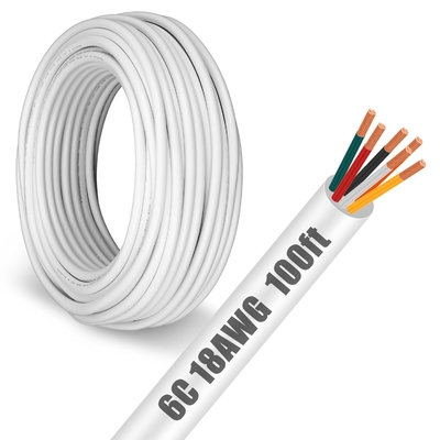 Fil de cuivre isolé en PVC à câbles polyvalents 14 AWG pour l'éclairage LED basse tension et l'automobile