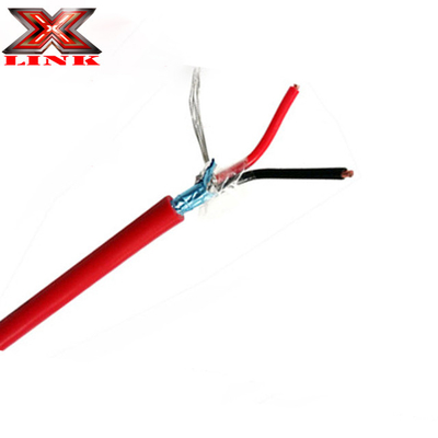 Cable à câble de détection d'incendie 24AWG en cuivre isolé en PVC multi-noyau 4 noyaux pour systèmes de sécurité