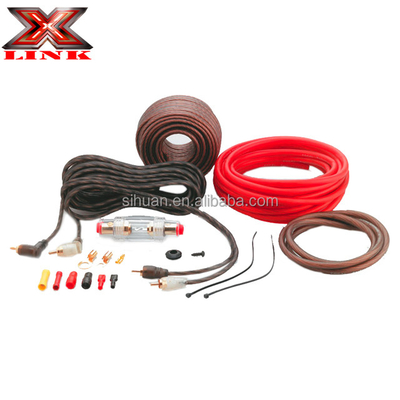 Kit de câblage de l'amplificateur 0GA de 2000 watts pour les performances audio