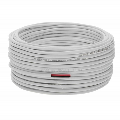 22 AWG 4 Cable plénier blindé à conducteur pour la sécurité/alarme/contrôle d'accès