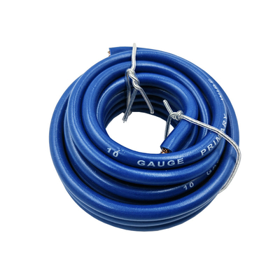 10 12 14 16 18 AWG Gauge GA Automotive fil primaire câble électrique avec veste en PVC