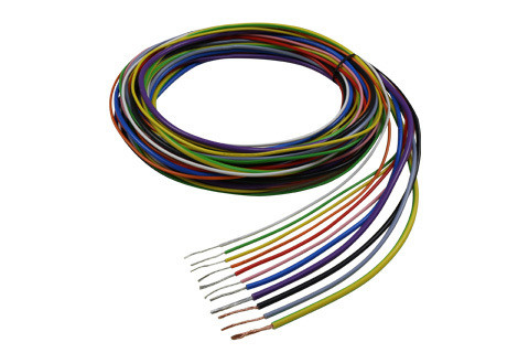 22AWG 1015 Fil de raccordement en cuivre en conserve 600V à fils EN5075-2014 UL 1007/1015 Norme