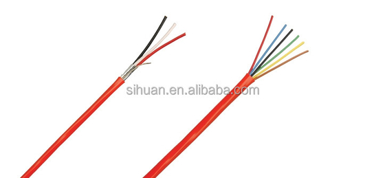 Cable d'alarme incendie FPLR solide en conserve CCA 18 AWG 2/C 1000 pieds
