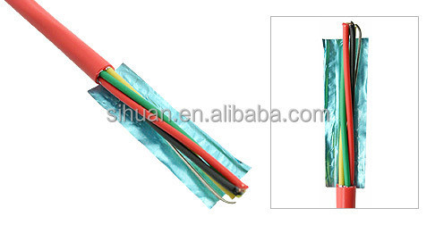 Cable d'alarme incendie FPLR solide en conserve CCA 18 AWG 2/C 1000 pieds