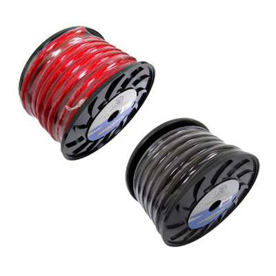 Fil d'alimentation OFC CCA de calibre 4 pour l'installation de câblage de l'amplificateur audio automobile basse tension