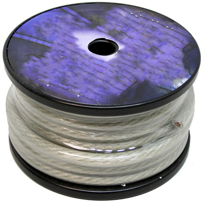 Fil d'alimentation OFC CCA de calibre 4 pour l'installation de câblage de l'amplificateur audio automobile basse tension
