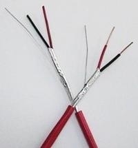 Cable d'alarme incendie industriel blindé non blindé 2x 1,5 mm 2x 2,5 mm 2x 4,0 mm