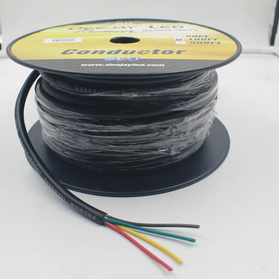 Fil de haut-parleur Flex 6 Core Multi Core pour le cinéma audio à domicile Conducteur en cuivre nu