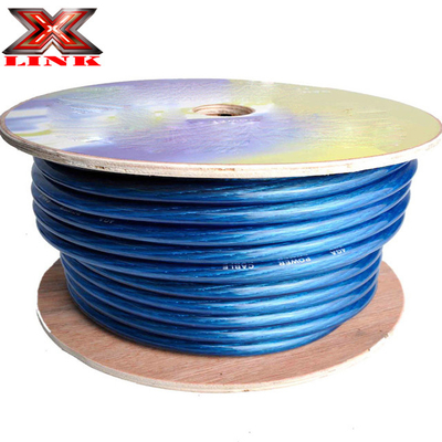 Vêtement en PVC souple 1/0 2 AWG OFC fil d'alimentation en cuivre en conserve