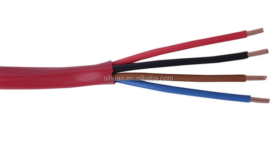 Cable d'alarme incendie avec certificat CE 2c 4c 6c 1,5 mm2 2,5 mm2 0,80 mm fil de cuivre nu