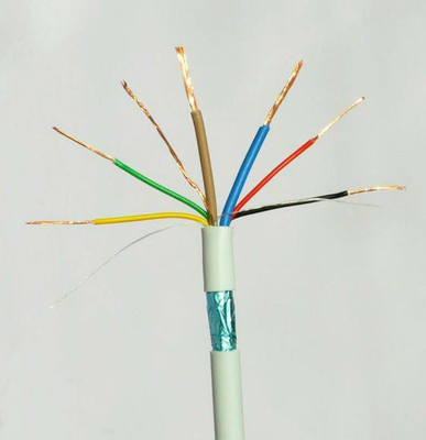 Système d'alarme incendie en PVC isolé conducteur de cuivre robuste Veste rouge 2 câble d'alarme de base