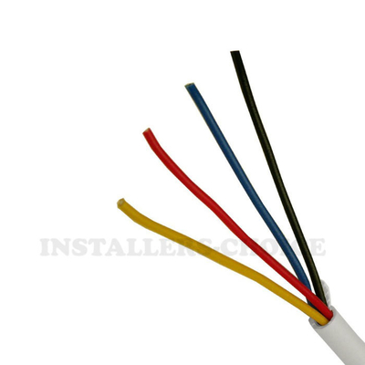 Système d'alarme incendie en PVC isolé conducteur de cuivre robuste Veste rouge 2 câble d'alarme de base