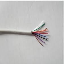 Conducteur en cuivre nu 2c 4c 8c 12c 20c câble d'alarme incendie à filets avec isolation PVC