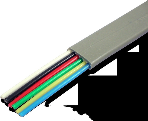 10 8 6 4 Cordon de ligne modulaire plate câble téléphonique intérieur câble de cuivre conducteur