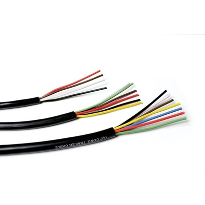 Conducteur de cuivre recuit 12V 36V max 14 Gauge 7 Way Extension RV Trailer câble de fil