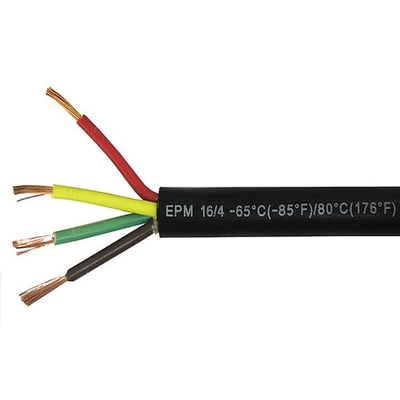 Conducteur de cuivre recuit 12V 36V max 14 Gauge 7 Way Extension RV Trailer câble de fil