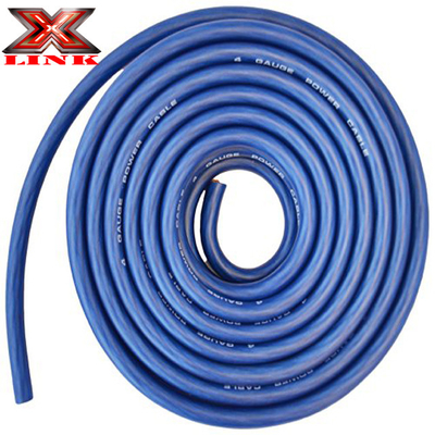 0 Gauge OFC câble d'alimentation surgelé pour la mise à niveau du système audio de voiture à basse tension