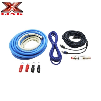 Kit d'installation de câbles audio féminin-féminin et de câble 4GA RCA pour amplificateur de voiture