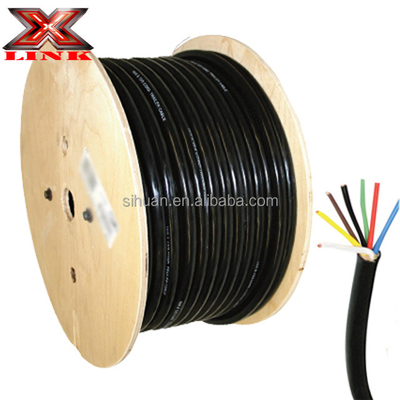 14 épaisseur Cable LED à basse tension en PVC flexible enfilé 10 12 14 16 18 épaisseur