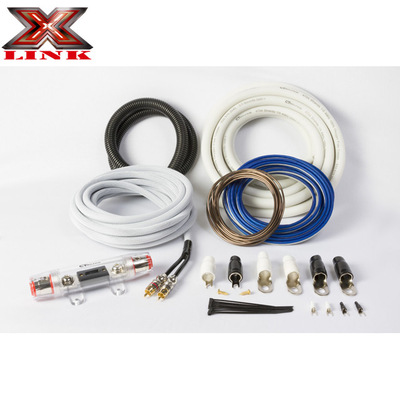 Kit d'installation de câbles audio féminin-féminin et de câble 4GA RCA pour amplificateur de voiture