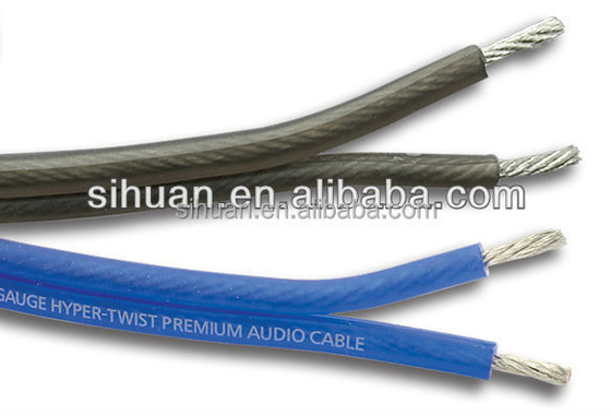 14 Gauge AWG en conserve OFC câble de haut-parleur en cuivre pour voiture audio maison PVC protection veste