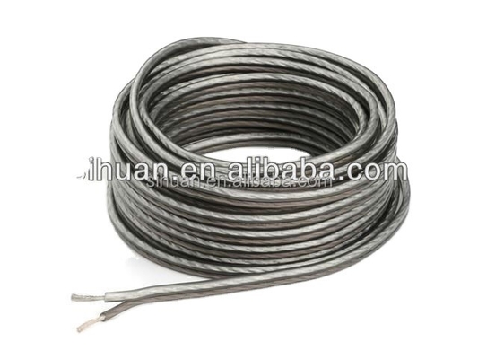 14 Gauge AWG en conserve OFC câble de haut-parleur en cuivre pour voiture audio maison PVC protection veste