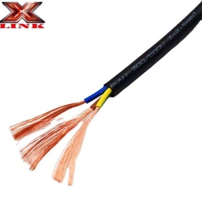 Cable électrique à plusieurs cœurs en cuivre flexible 2 3 4 5 Cœur 0,75 mm 1,5 mm 2,5 mm 4 mm 16 mm Fil de PVC