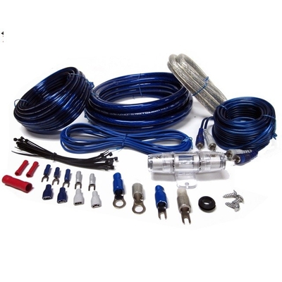 100% câbles RCA en cuivre OFC de calibre réel pour audio automobile basse tension