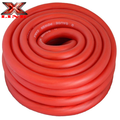 2/0 Gauge Heavy Duty Ofc Car Audio Wire câble d'alimentation avec isolation en PVC pour l'amplificateur et le sous