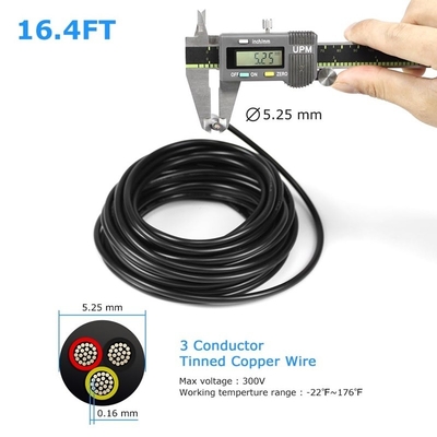 18AWG 2 conducteur 20AWG 3 conducteur fil électrique fil de cuivre en PVC