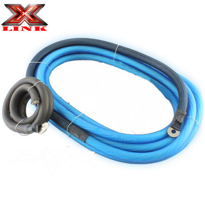 OFC Conducteur 0 2 4 6 8 AWG Gauge GA Car Audio Cable Kit pour le système de haut-parleurs
