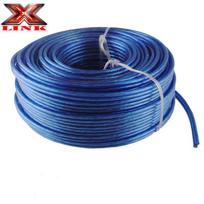 Cable de haut-parleur en cuivre OFC avec type de connecteur RCA et diamètre extérieur personnalisé
