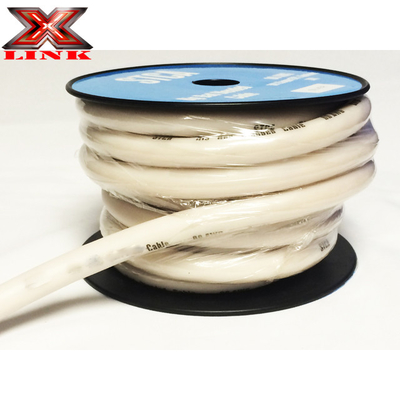 PVC Jacket 4 AWG OFC Fil d'alimentation audio pour voiture dans n'importe quelle couleur Conforme à la spécification américaine CEA-2015