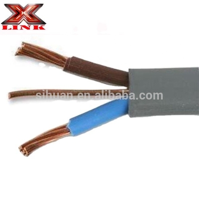 Cable de câble RVV à conducteur de cuivre recuit 0,75x7 pour les applications industrielles