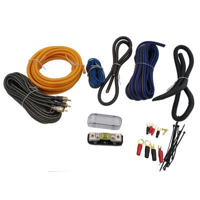 RCA Standard Wire Audio Car Cable Kit et le câblage de l'amplificateur de voiture Kit homme Femme